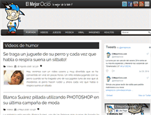 Tablet Screenshot of elmejorocio.com